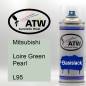 Preview: Mitsubishi, Loire Green Pearl, L95: 400ml Sprühdose, von ATW Autoteile West.